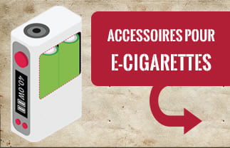 Image de couverture représentant les accessoires cigarette electronique